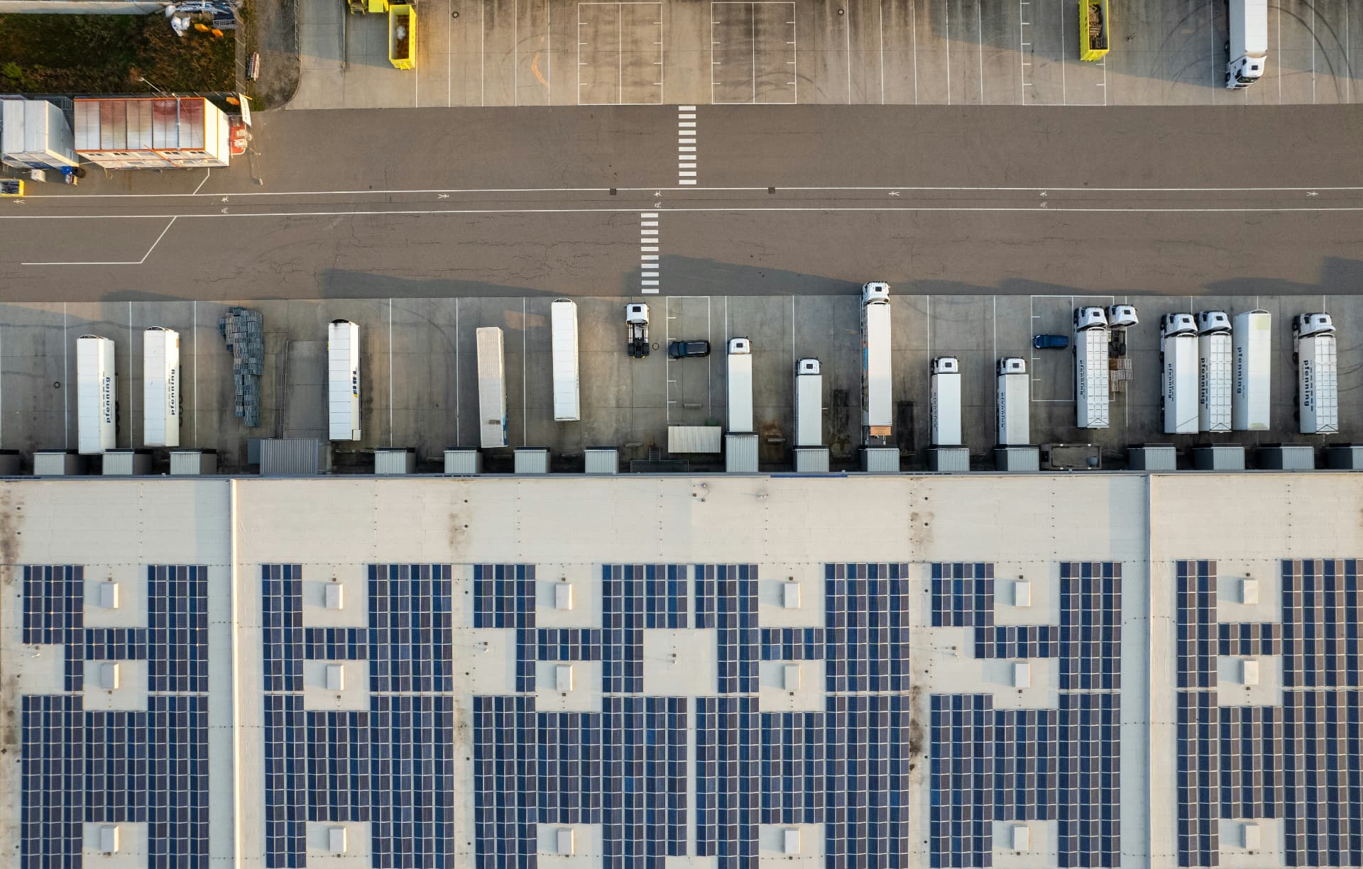 Plataforma logística retroportuária Itaporto — vista aérea